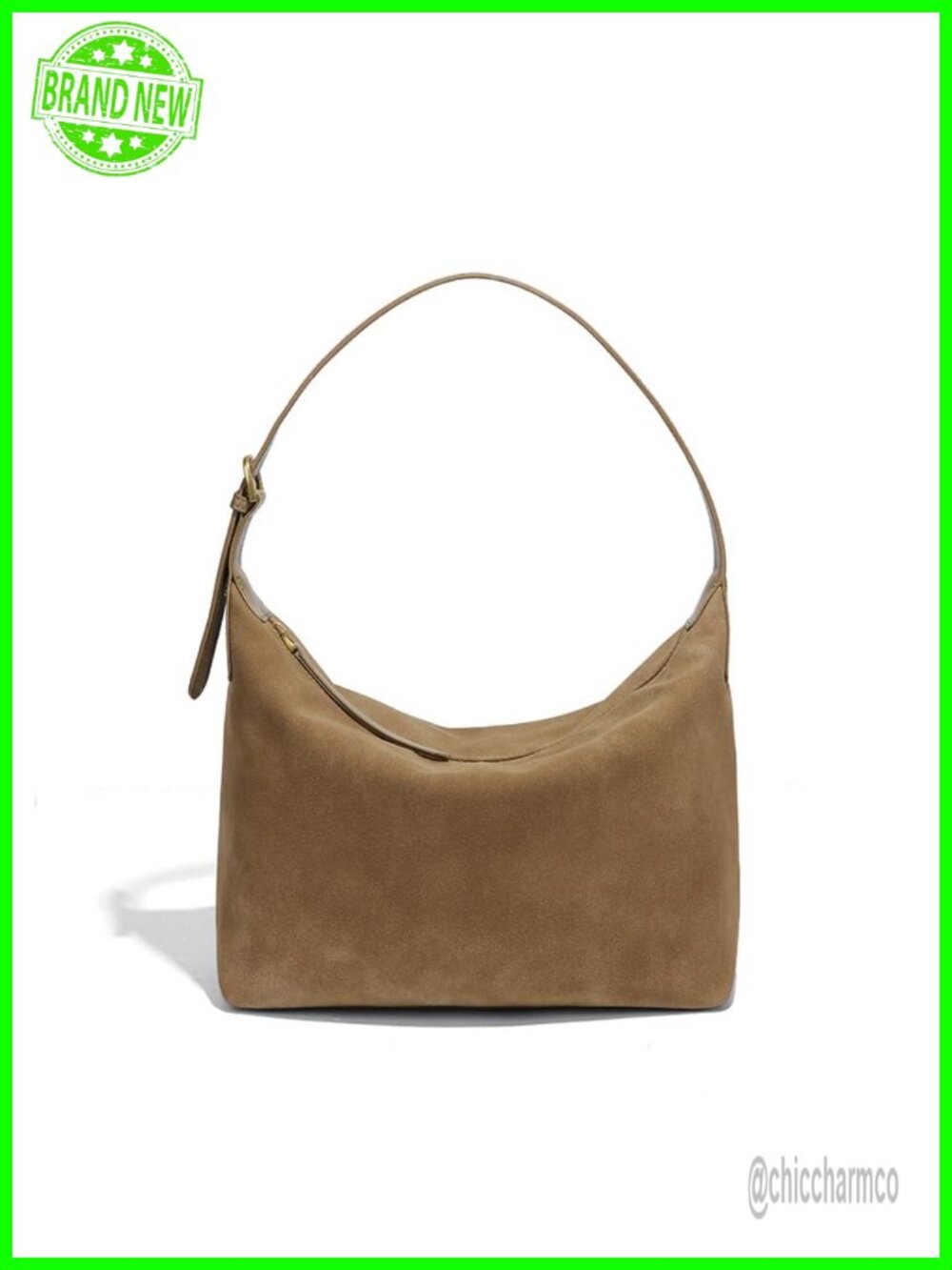 Faux Suede Hobo Bag Women Medium Shoulder Crossbody